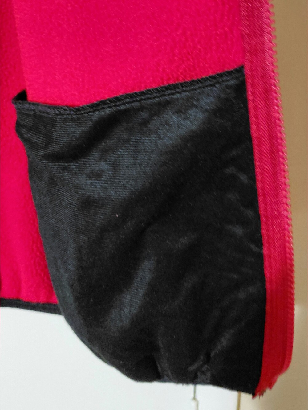 Womens Large Petite Polartek Red Fleece Made In USA Great Condition Many Pockets - Picture 5 of 15